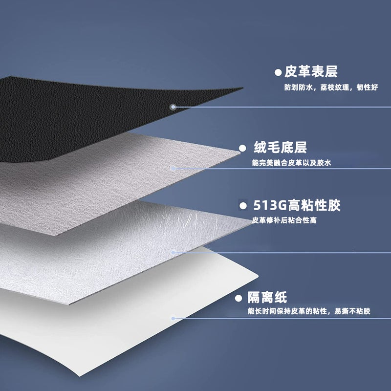 Spot Mesh Adhesive Self-Adhesive Leather Fabric Sofa Repair Subsidy Patch Seat Soft Bag Renovation Leather Repair Sticker - Image 3